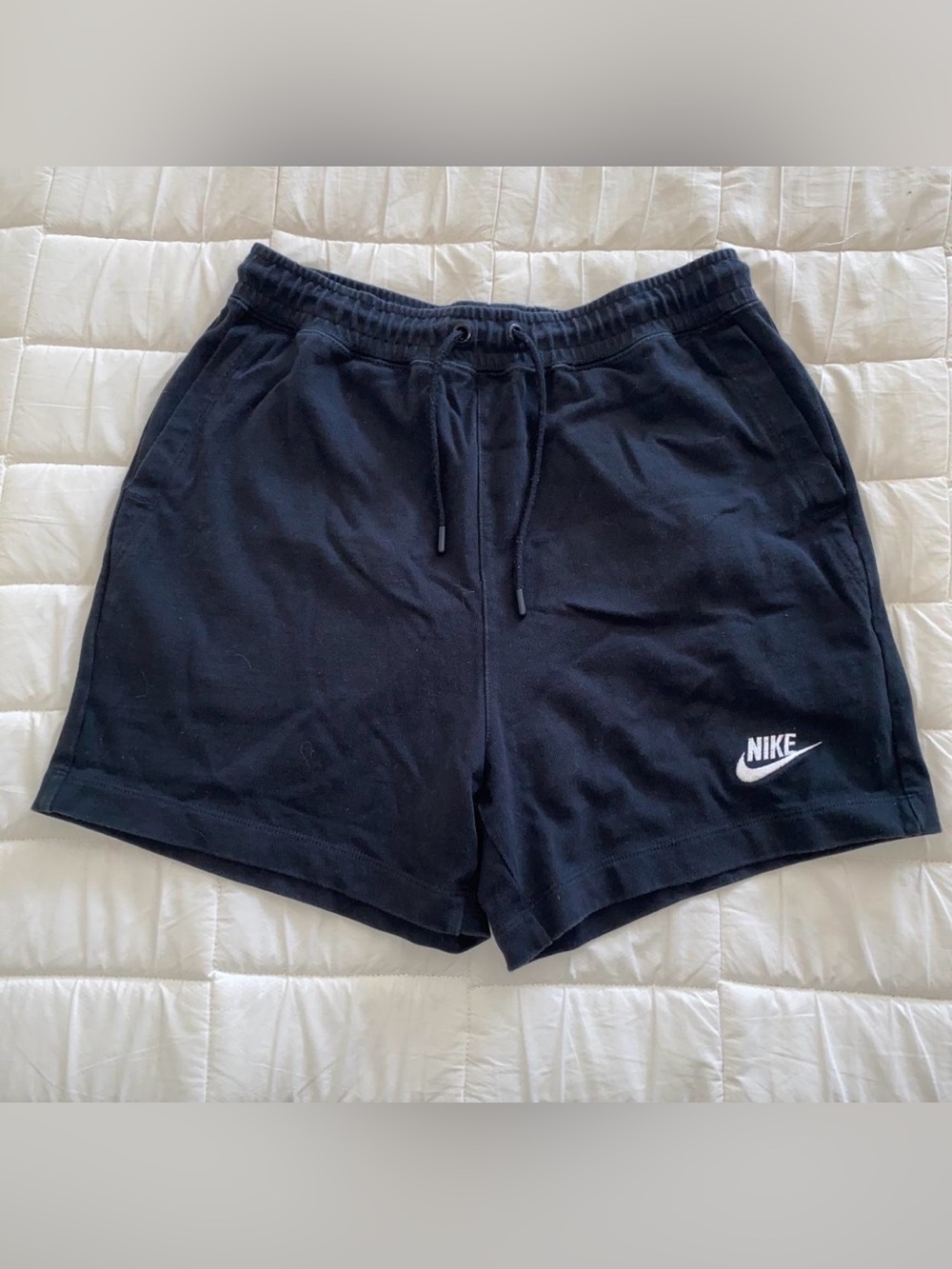 Nike Sportswear Cotton Jersey Shorts Blackish Navy XS